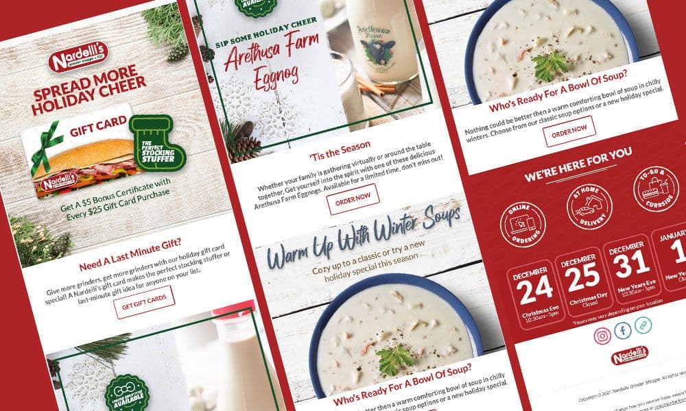 Nardelli's creative email design