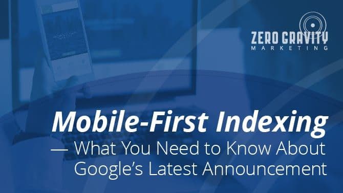 Mobile First Indexing SEO Strategy