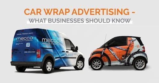 Car Wrap Advertising for businesses