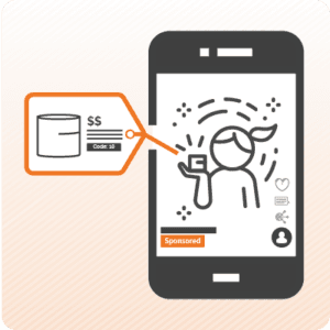 Sponsored tagged products on Facebook