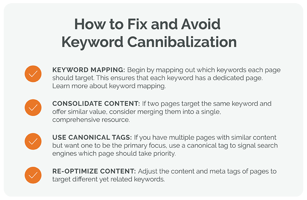 How To Fix and Avoid Keyword Cannibalization