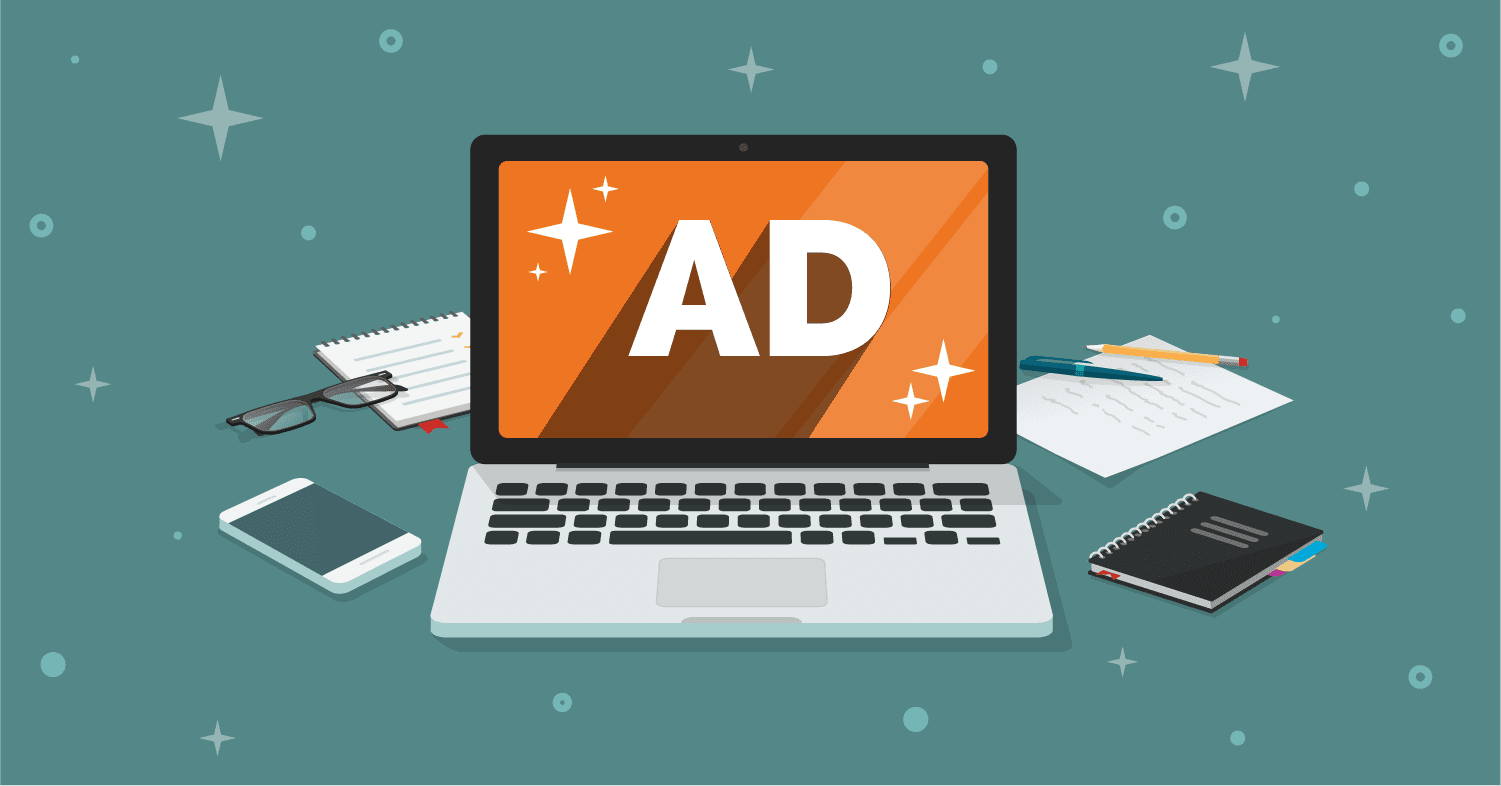 Creative Ad for laptop display