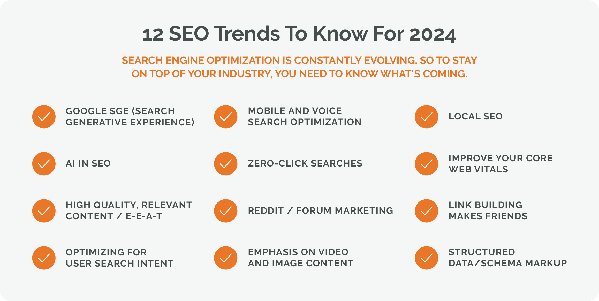 2024 SEO trends to know