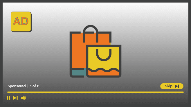 YouTube shopping ads